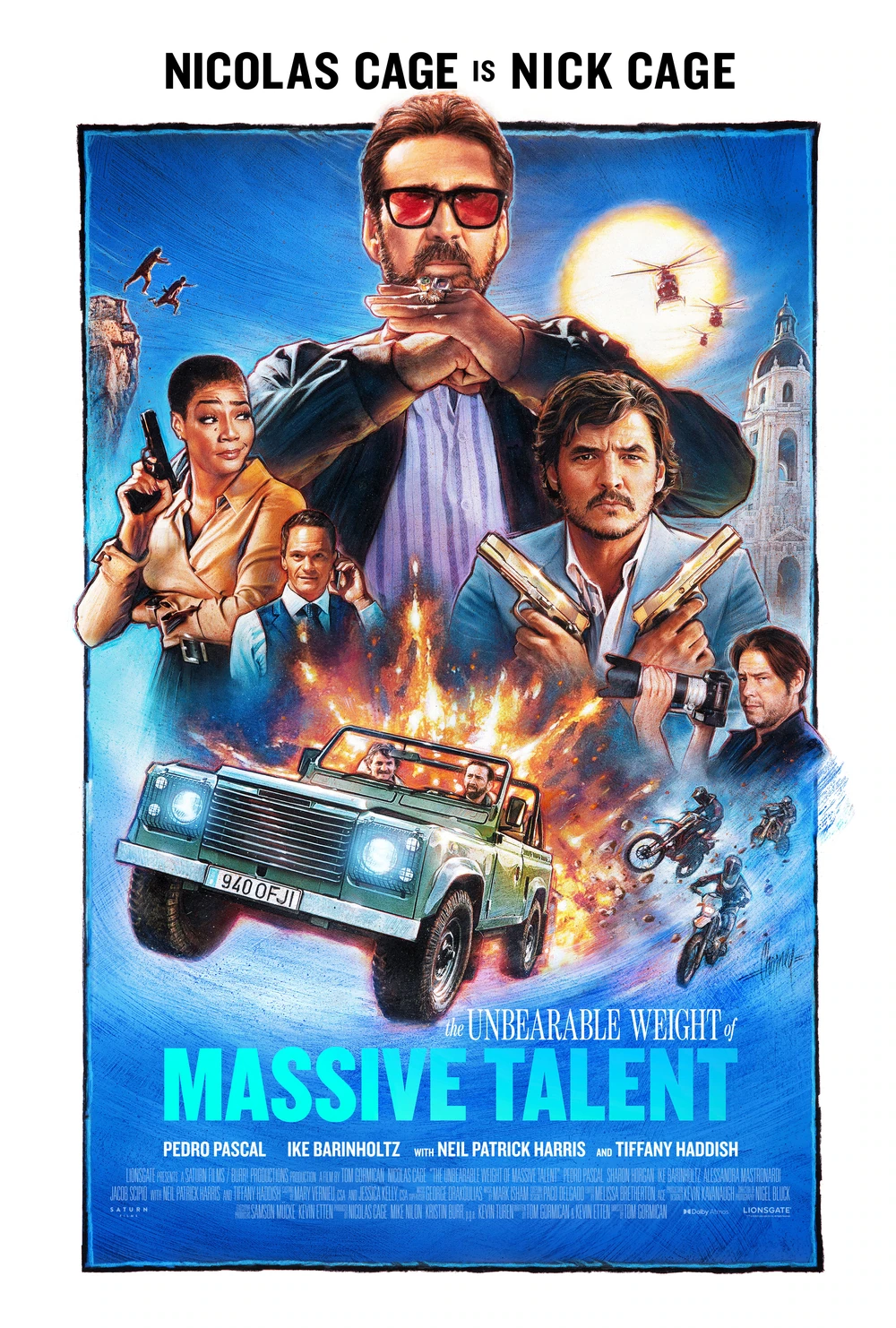 The Unbearable Weight of Massive Talent – filmplakát