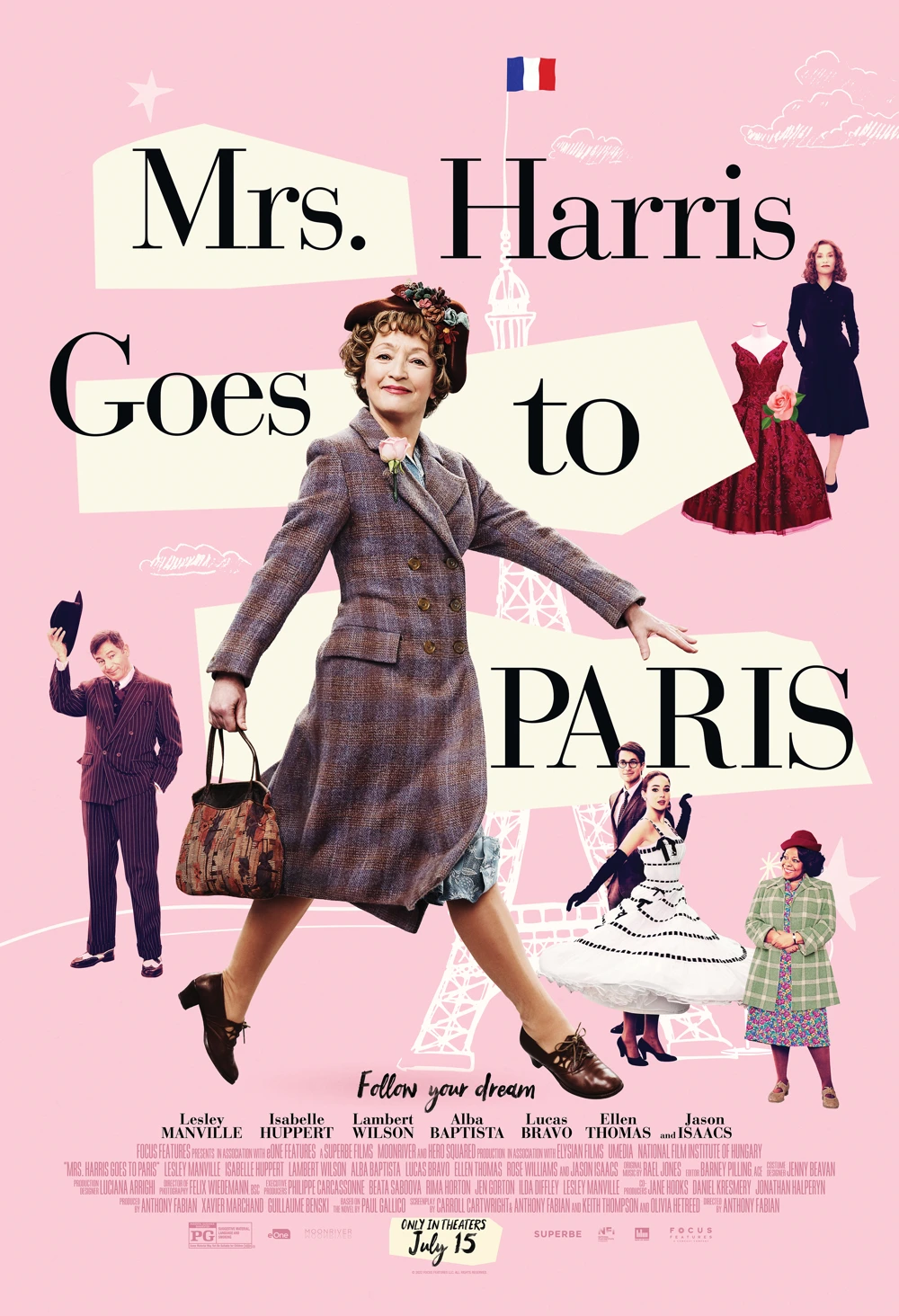 Mrs. Harris Goes to Paris – filmplakát